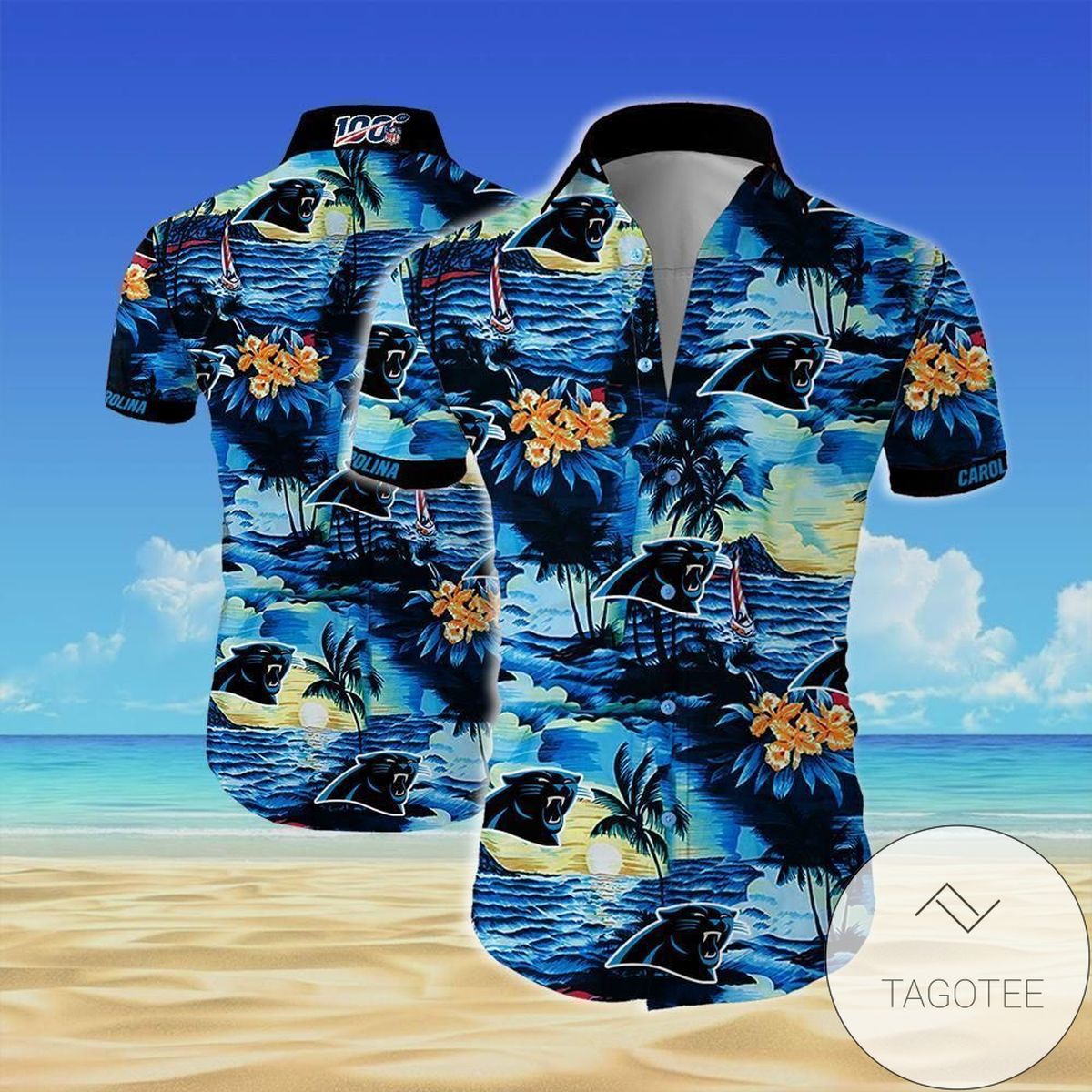 Carolina Panthers All Over Printed Authentic Hawaiian Shirt 2022