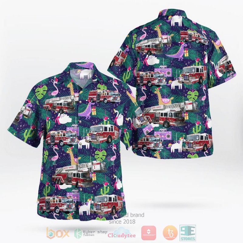 Carrefour Hawaiian Shirt, Short