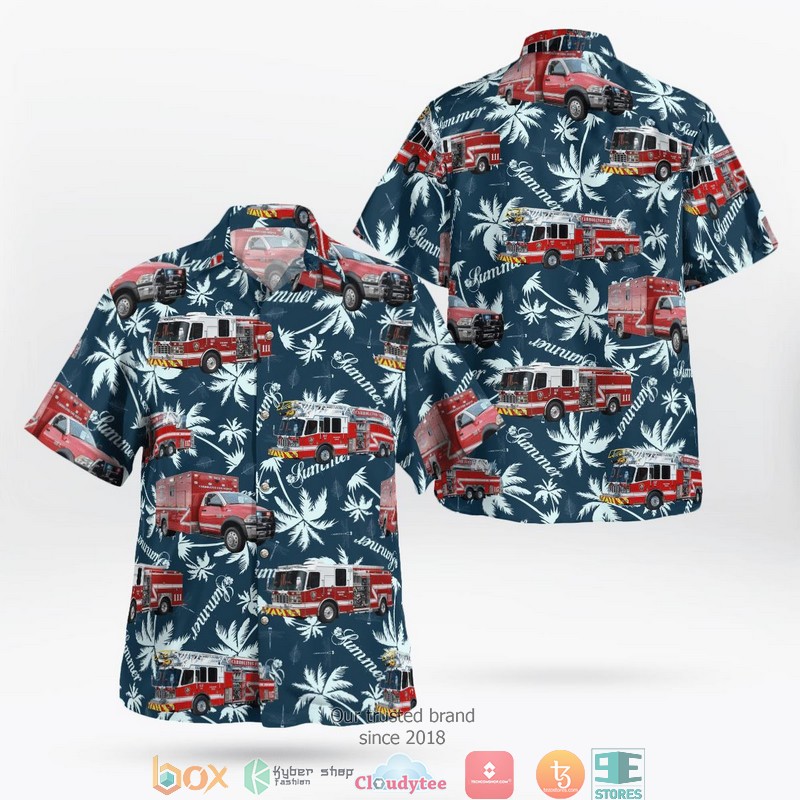 Carter’s Valley Volunteer Fire Department Hawaiian Shirt