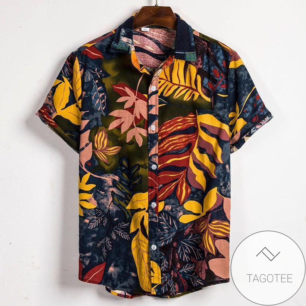 Casino Skull Colorful Hawaiian Shirt