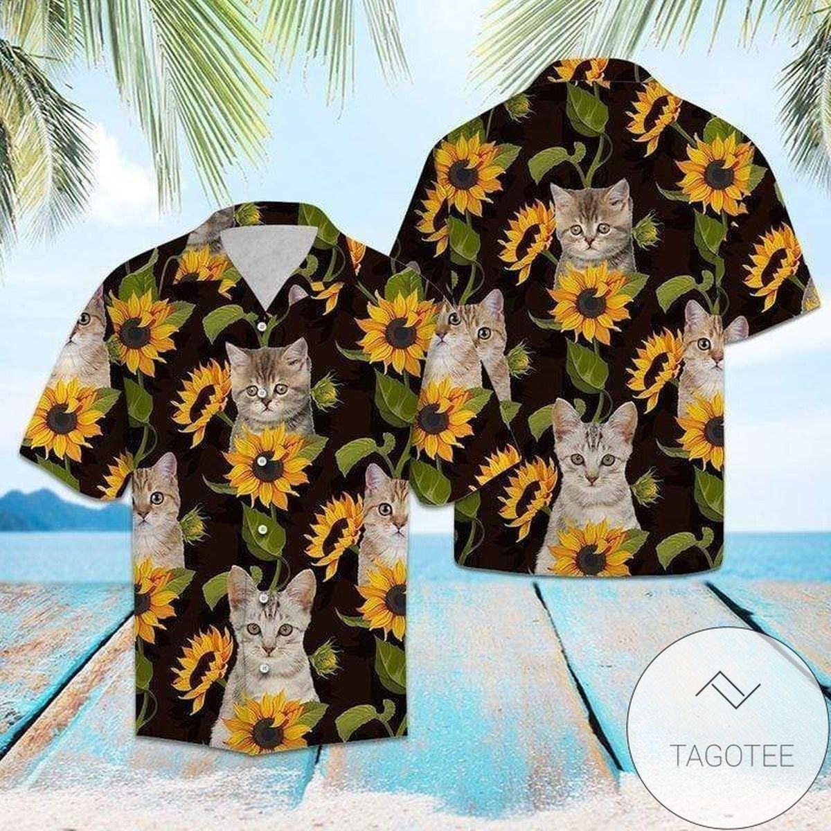 Cat Aloha Shirt Hawaiian Shirt For Cat Lovers