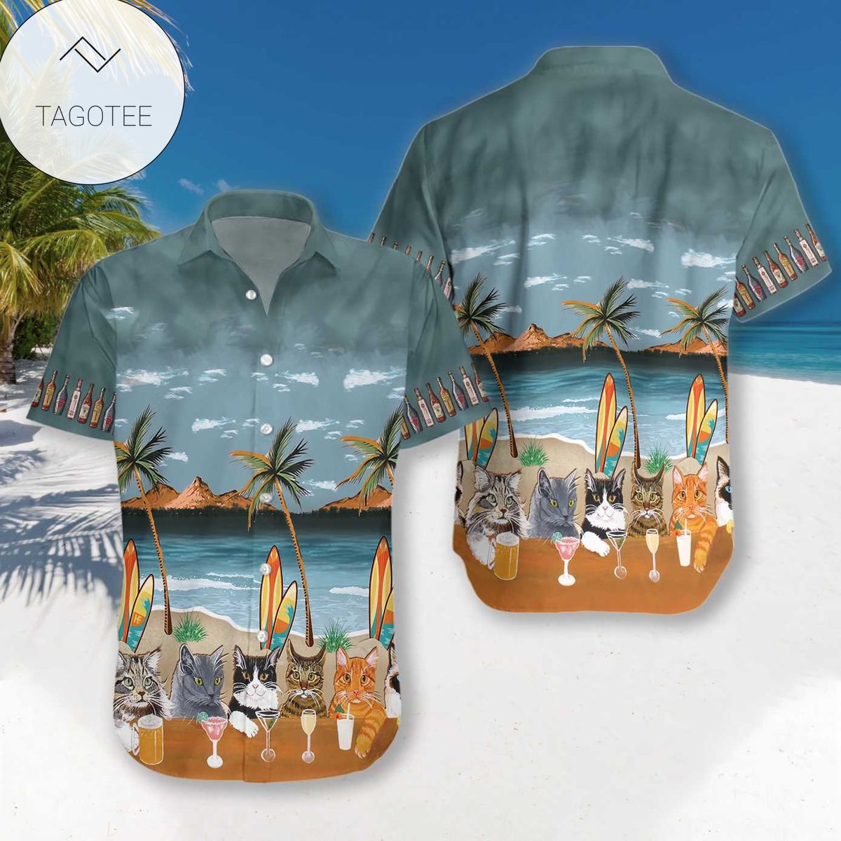 Cat Color – Hawaii Shirt