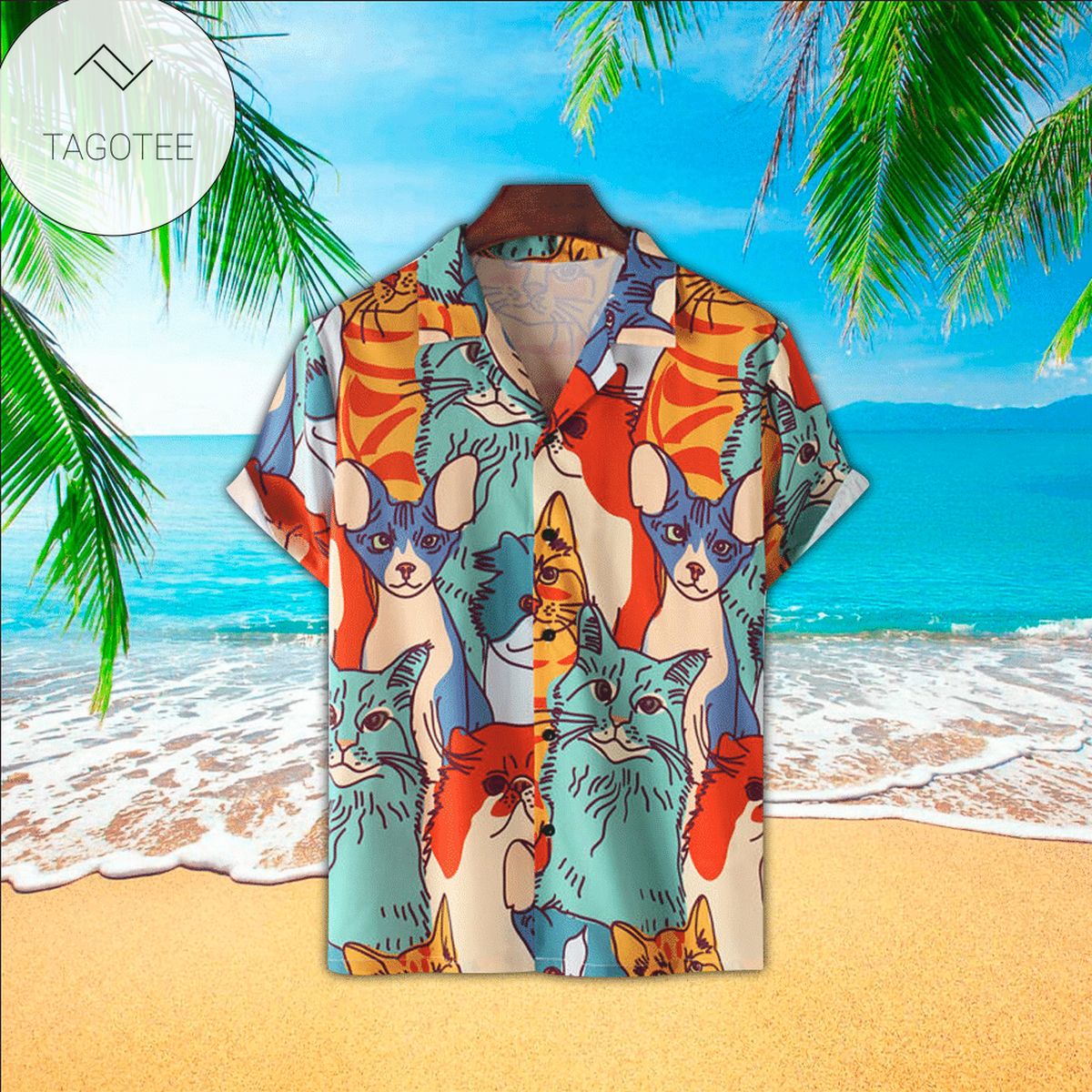 Cat Hawaiian Shirt Perfect Gift Ideas For Cat Lover