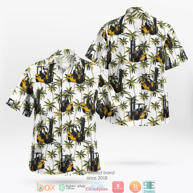 Caterpillar D7 Dozers Hawaiian Shirt