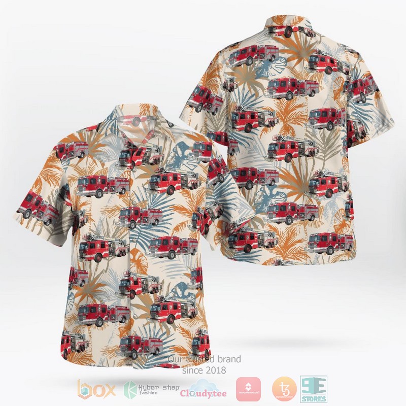 Cedar Hill Jefferson County Missouri Cedar Hill Fire Protection District Fire Hawaiian Shirt