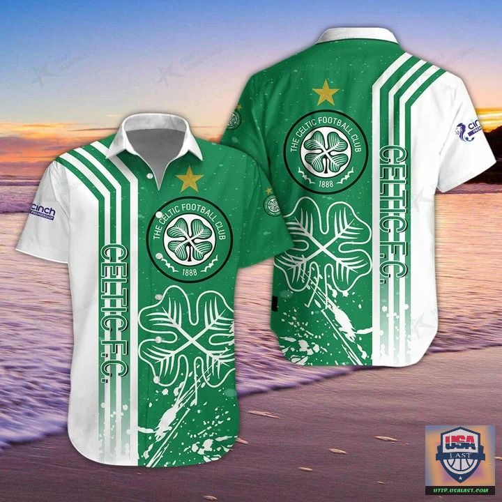 Celtic FC Aloha Hawaiian Shirt And Short