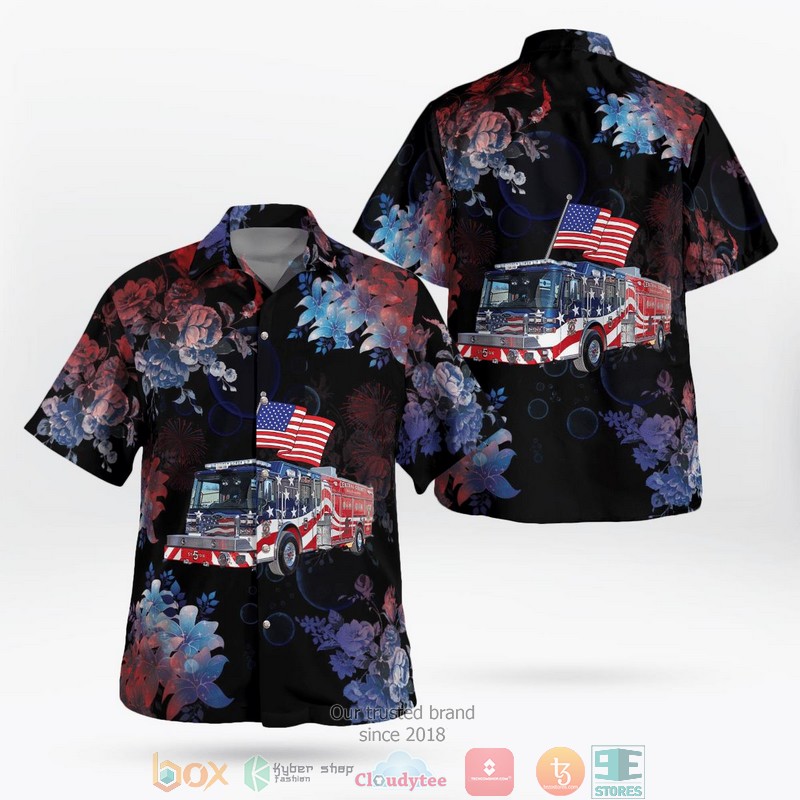 Central County Fire and Rescue Missouri Independence Day Hawaii 3D shirt