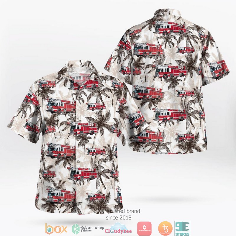 Central Pierce Fire & Rescue Hawaiian Shirt