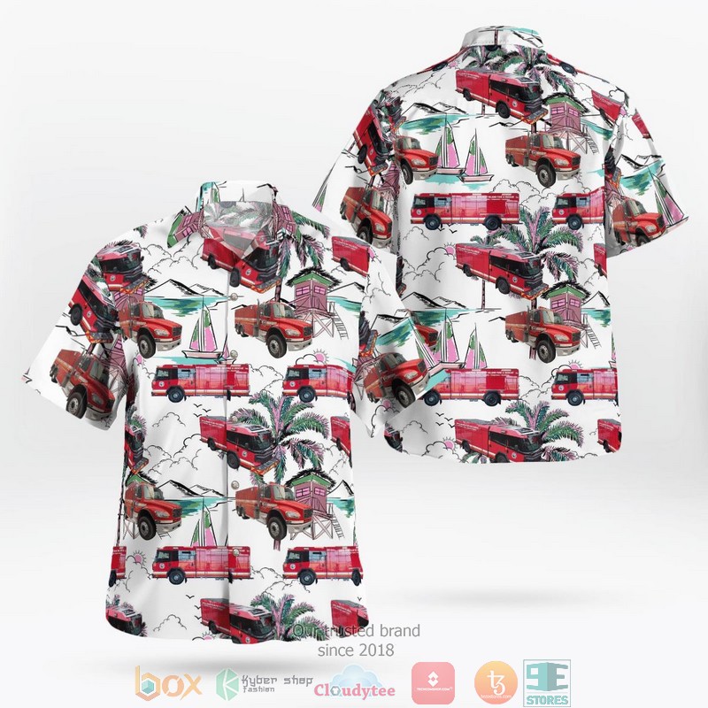 Century Ambulance Service Jacksonville Florida Hawaiian Shirt