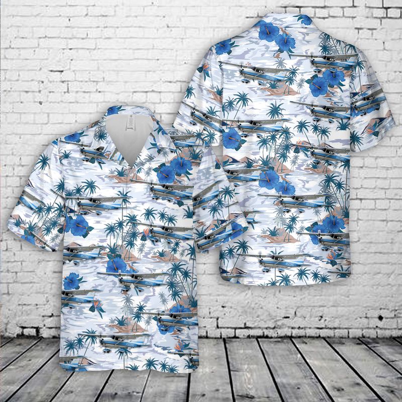 Cessna 172N Skyhawk Hawaiian Shirt