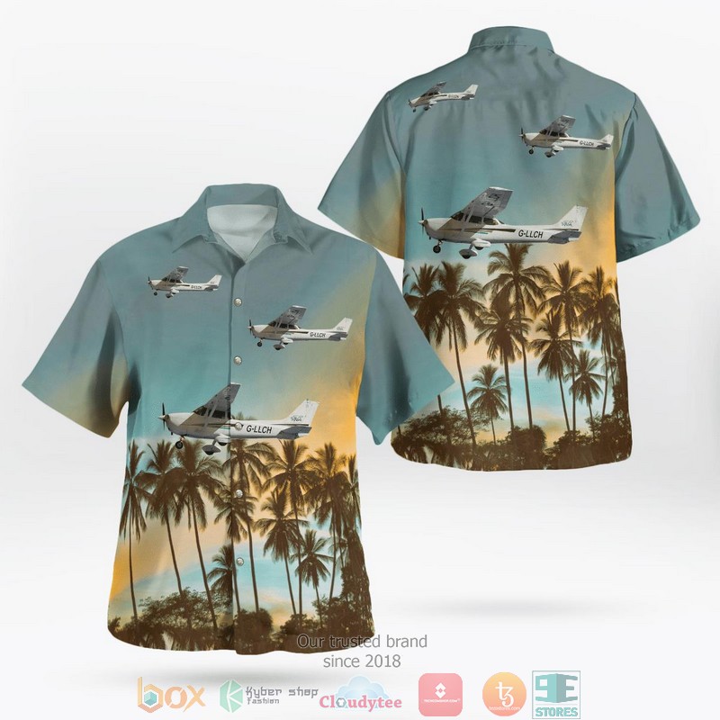 Cessna 421C Golden Eagle Aloha Shirt