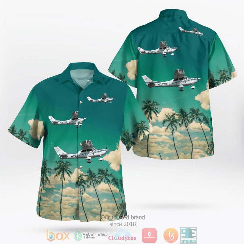 Cessna 421C Golden Eagle Aloha Shirt