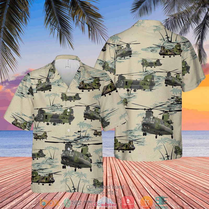 CH-146 Search and Rescue SAR Short Sleeve Hawaiian Shirt