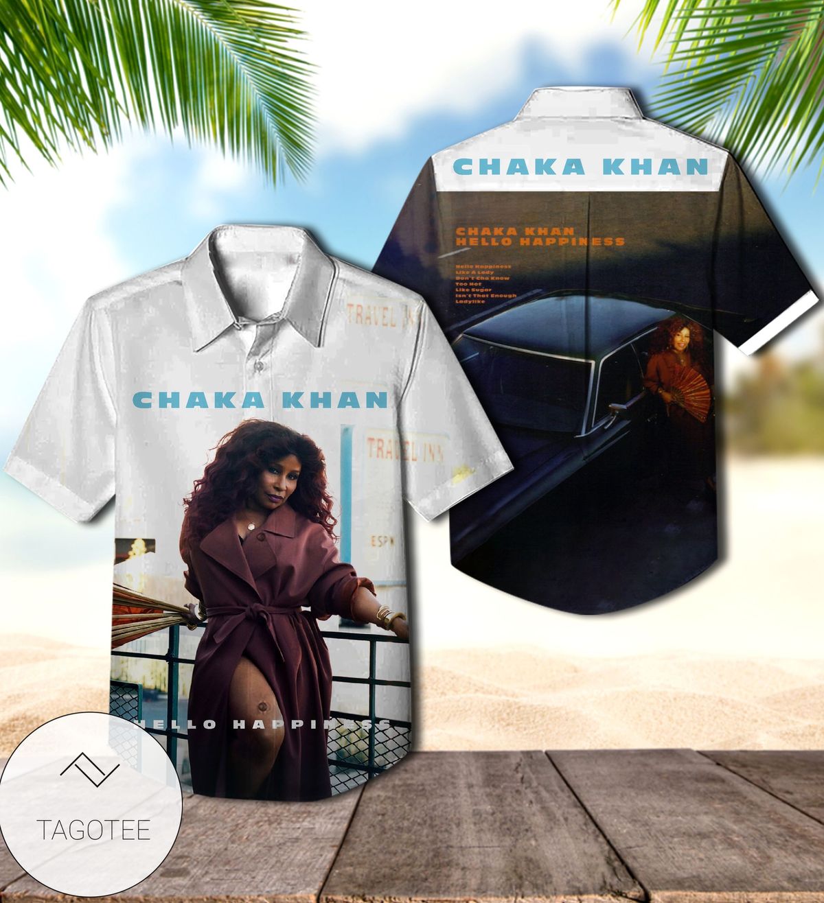 Chaka Khan I Feel For You Album Cover Hawaiian Shirt