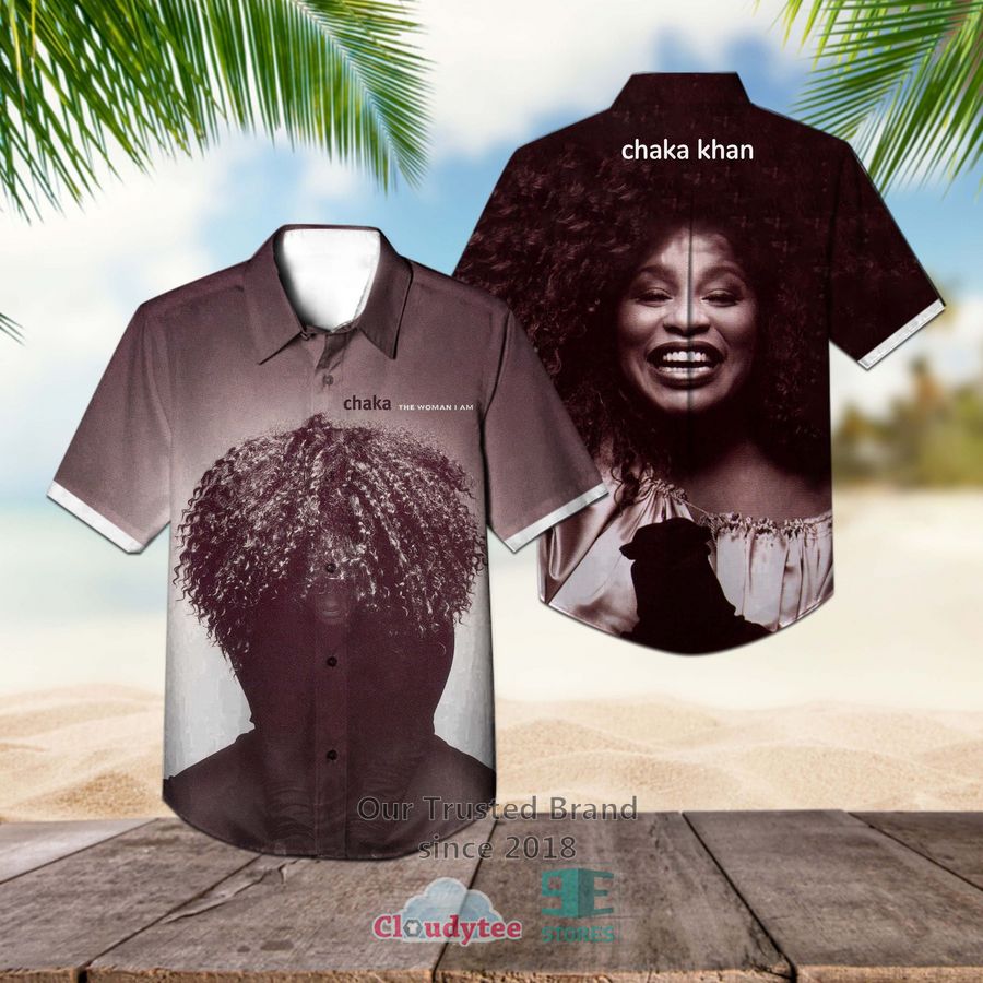 Chaka Khan Rufus Hawaiian Casual Shirt