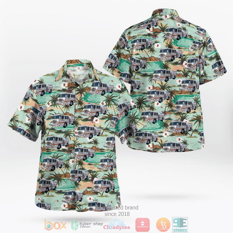 Challenger Tractor Hawaiian Shirt