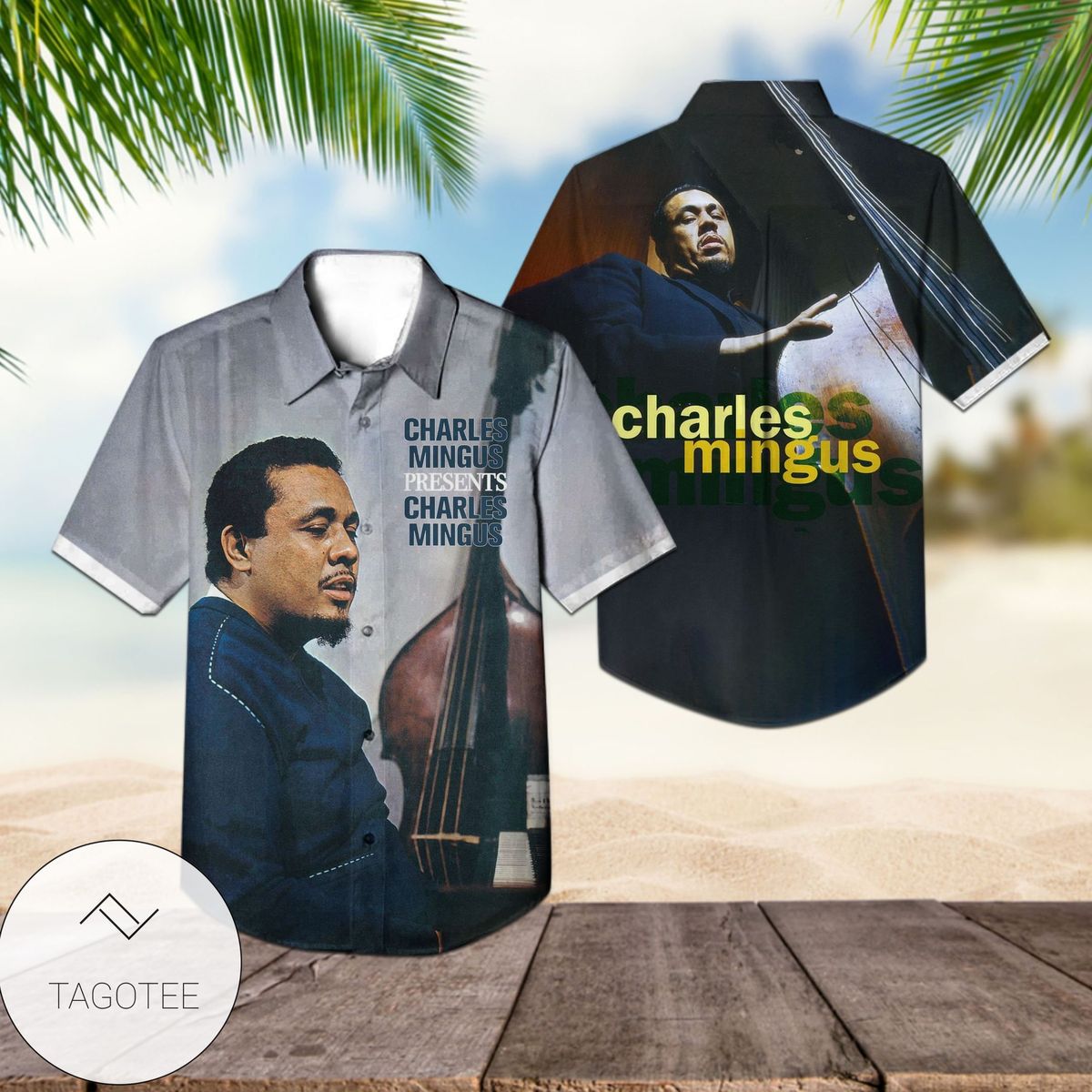 Charles Mingus Tijuana Moods Album Cover Hawaiian Shirt