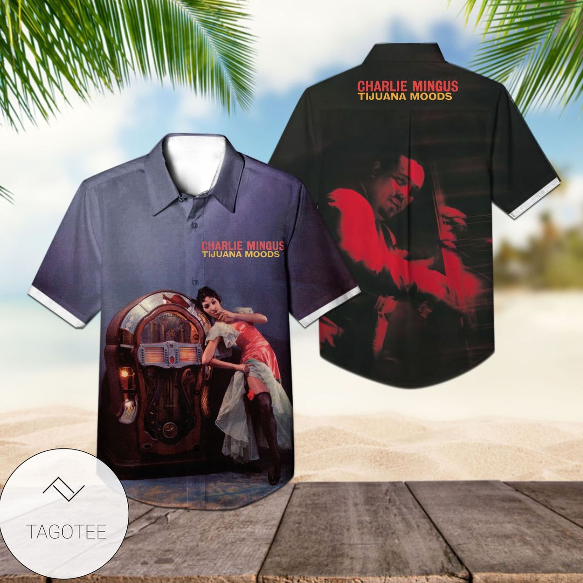 Charles Mingus Presents Charles Mingus Album Cover Hawaiian Shirt