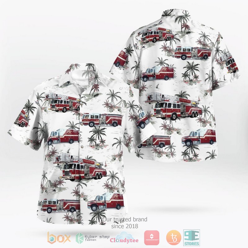 Charleston West Virginia HealthNet Aeromedical Services Eurocopter EC 145 Hawaiian Shirt