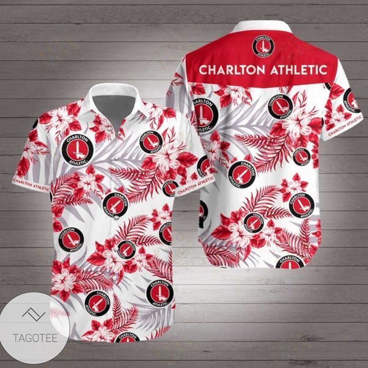 Charlton Athletic Hawaiian Shirt