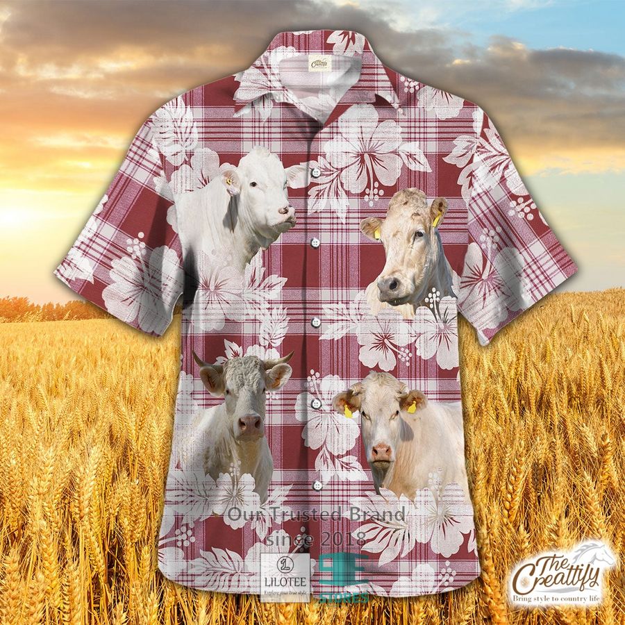 Charolais Summer Vibes Hawaiian Shirt