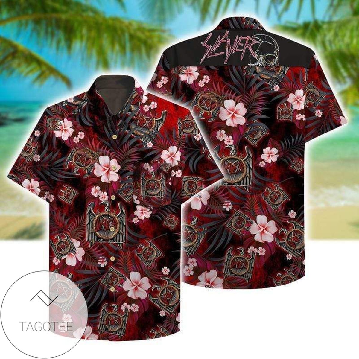 Check Out This Awesome 2022 Authentic Hawaiian Shirts Skull Hot As Hell