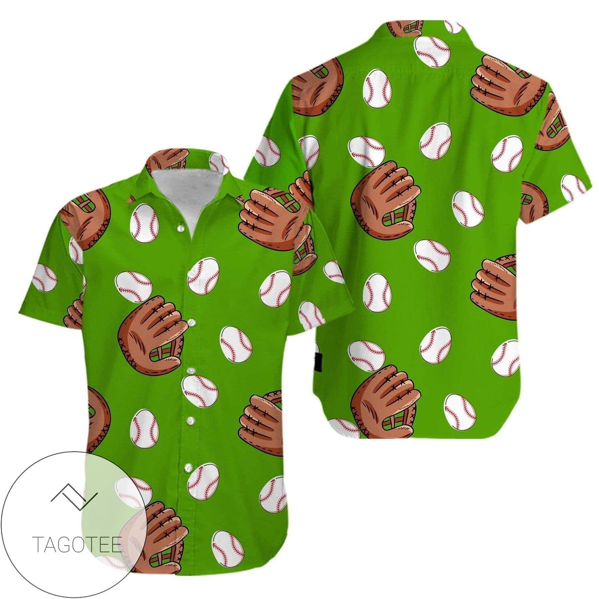 Check Out This Awesome Baseball Love Tropical Hawaiian Aloha Shirts