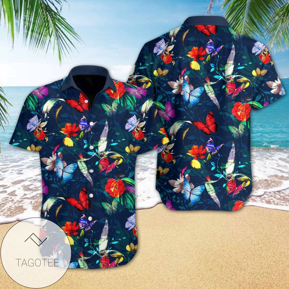 Check Out This Awesome By Blood A King In Heart A Clown Hawaiian Aloha Shirts