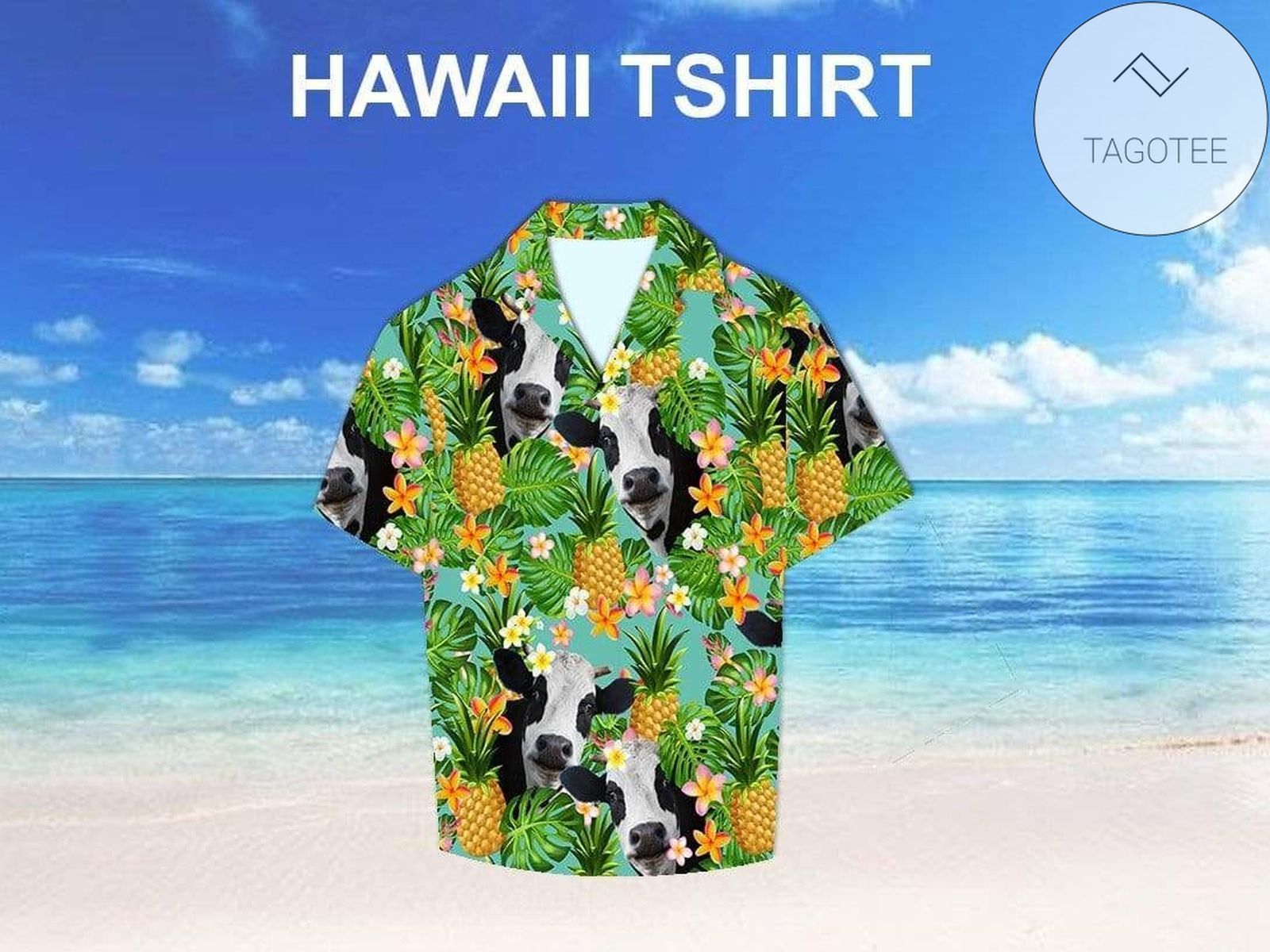 Check Out This Awesome Custom Name Black And White Skull Unisex Hawaiian Aloha Shirts