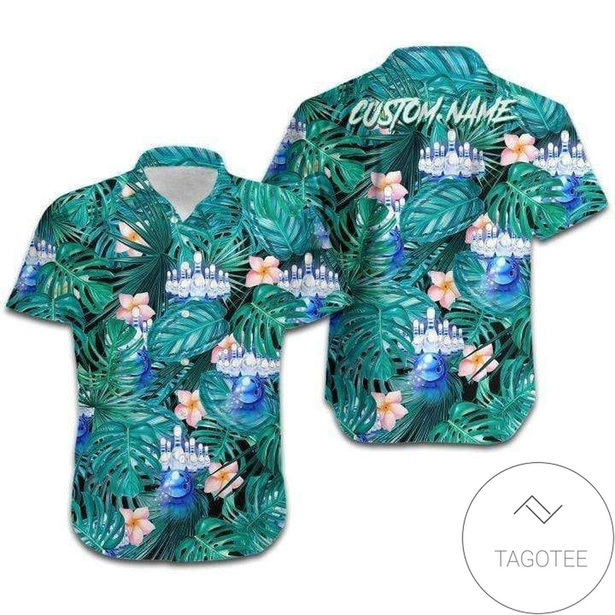 Check Out This Awesome Customized Your Name Weed Tropical Summer 2022 Authentic Hawaiian Shirts Dh