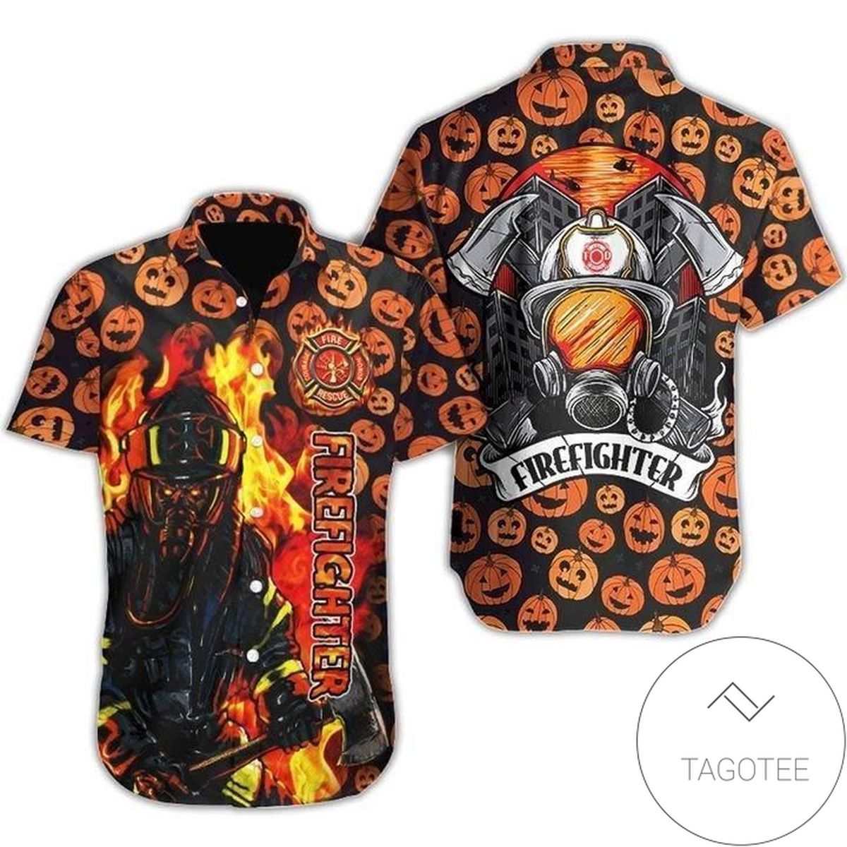 Check Out This Awesome Firefighter Save Our Life Unisex Hawaiian Aloha Shirts