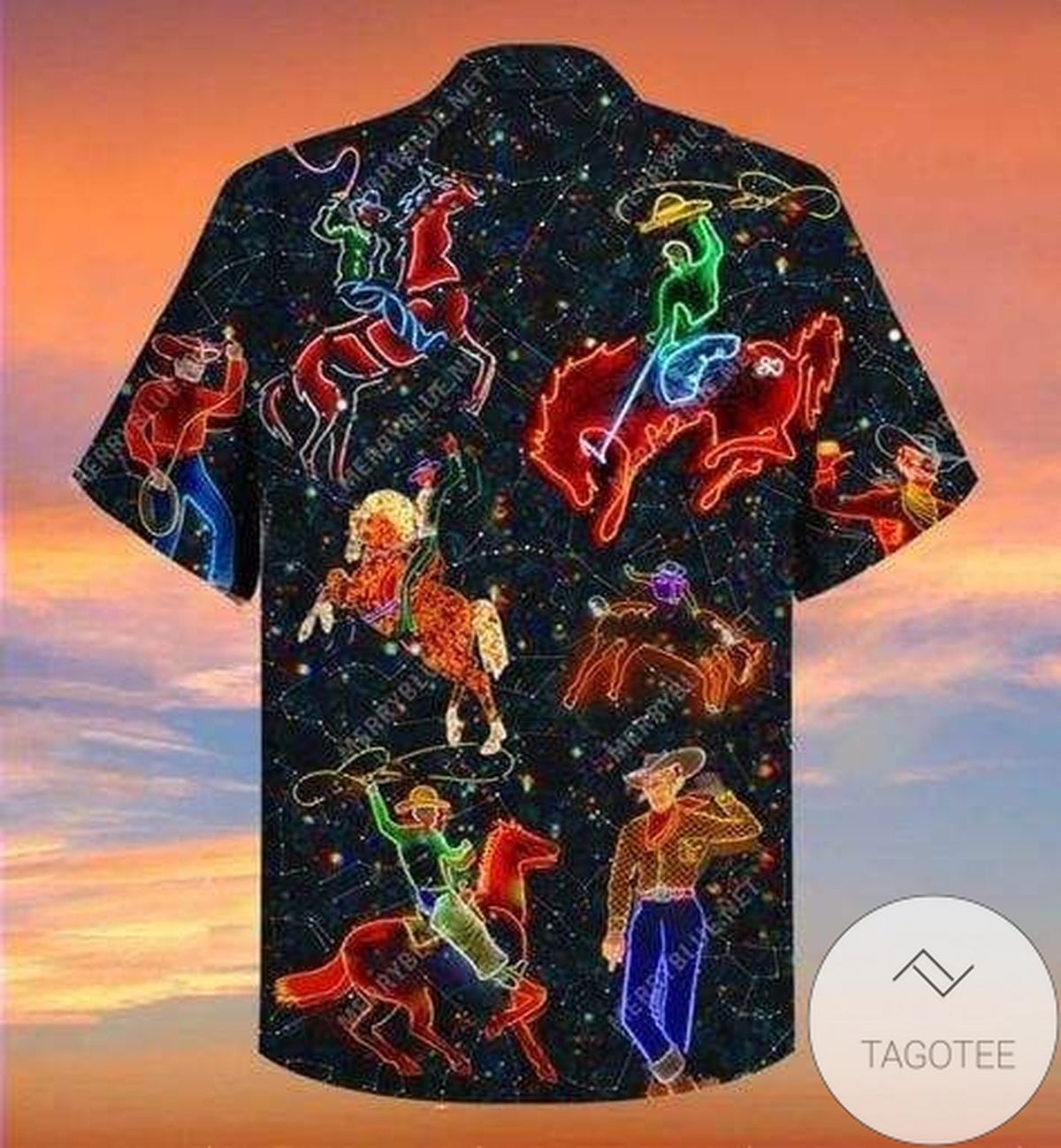 Check Out This Awesome Hawaiian Aloha Shirts Cowboy Wild Horse