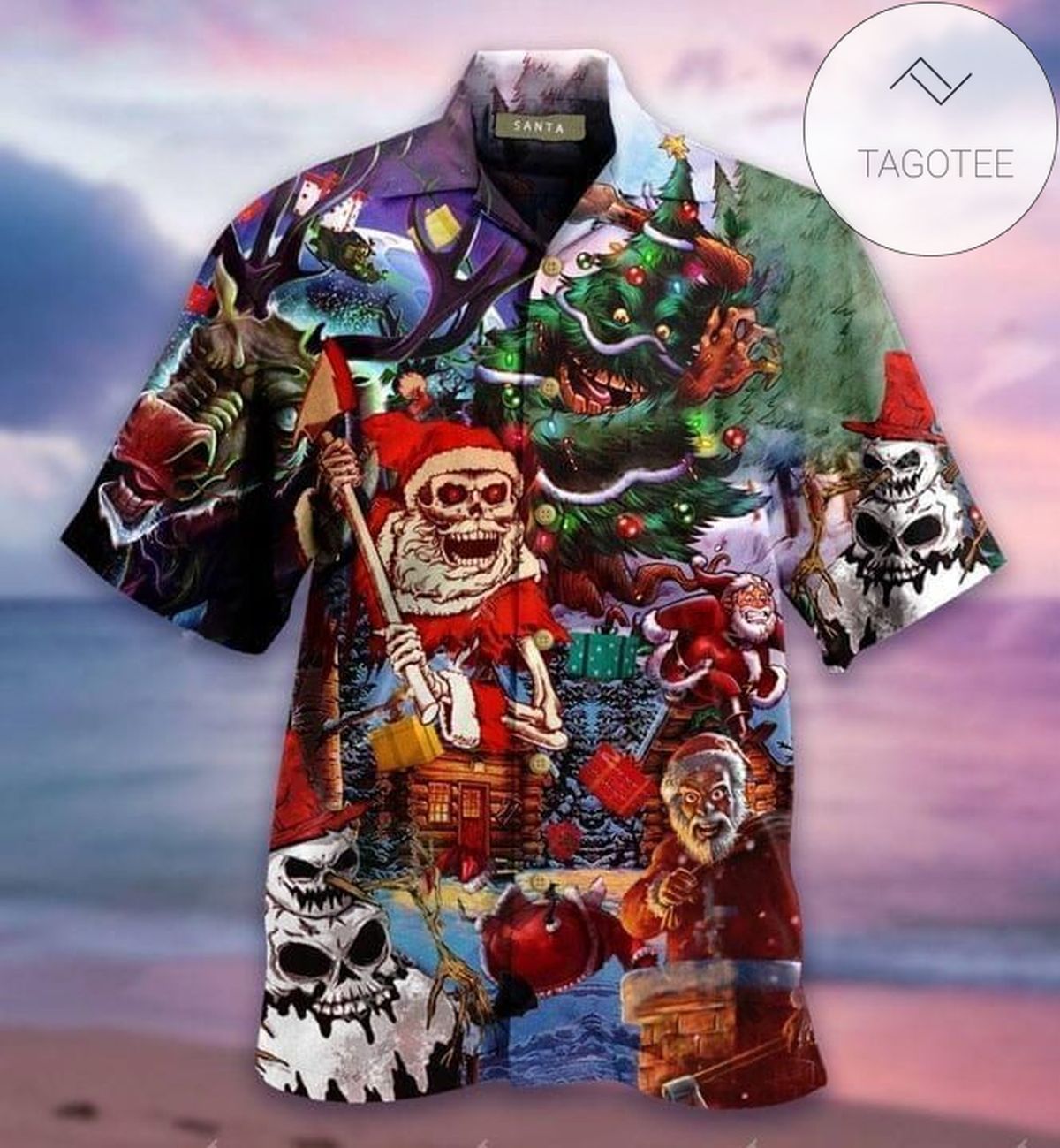 Check Out This Awesome Hawaiian I Am An Grumpy Old Woman Skull Shirts