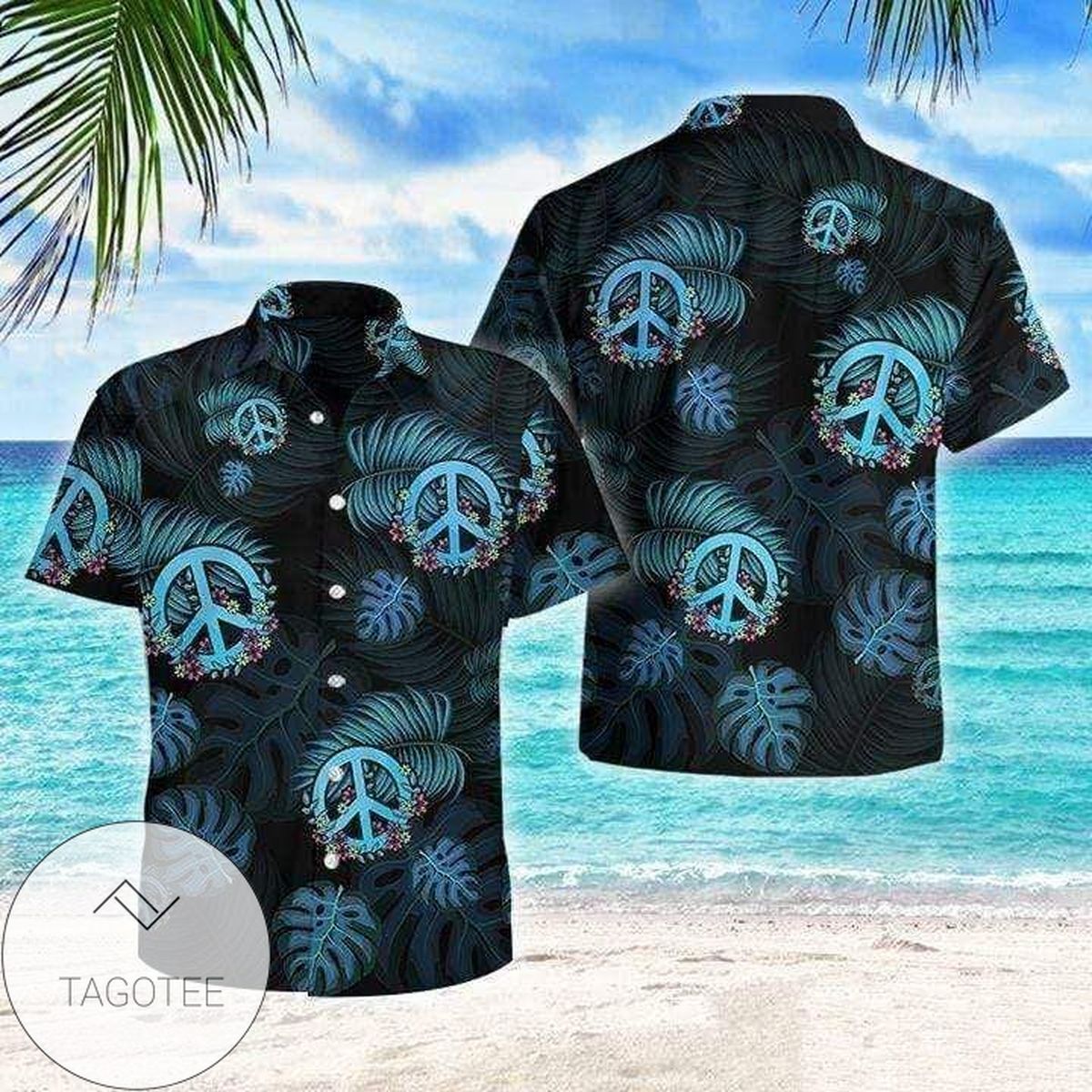 Check Out This Awesome Hippie Magic Mushroom Unisex Authentic Hawaiian Shirt 2022