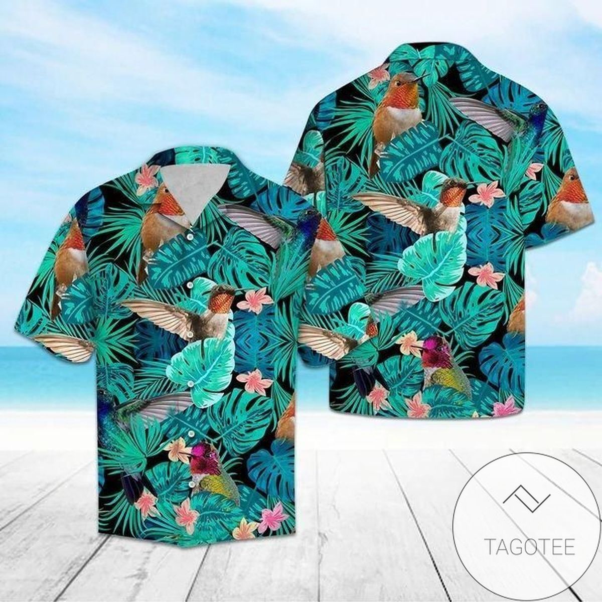 Check Out This Awesome Hummingbird Forest Authentic Hawaiian Shirt 2022