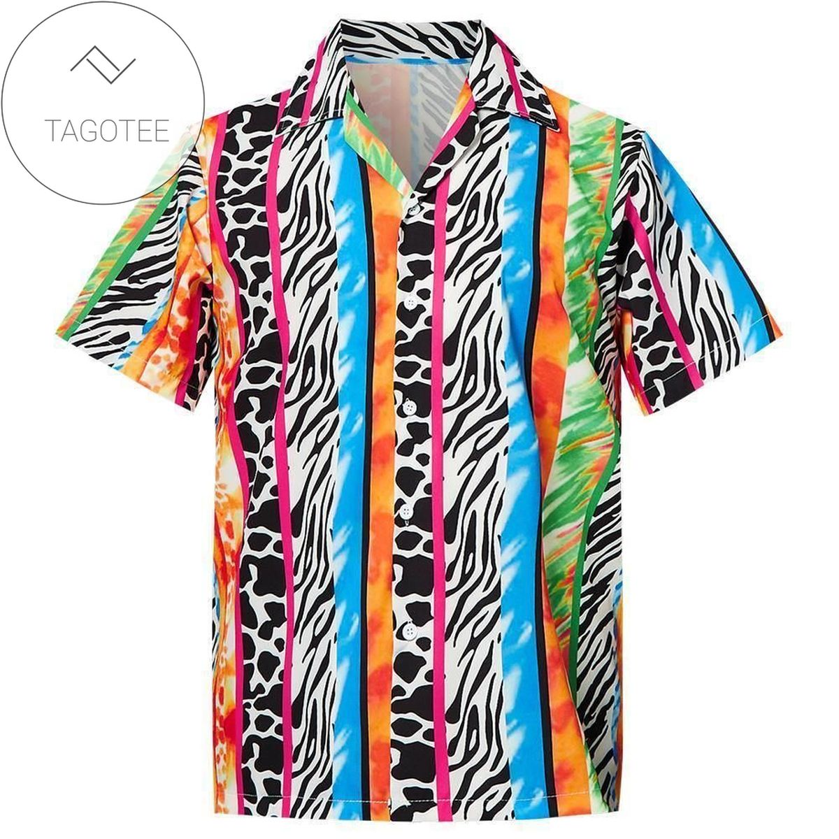 Check Out This Awesome Mens Hawaiian Shirts Animal Doodle Pattern