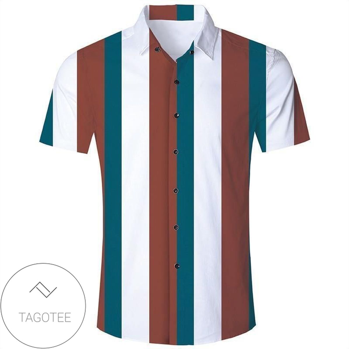 Check Out This Awesome Mens Hawaiian Short Sleeve Shirts Stripes