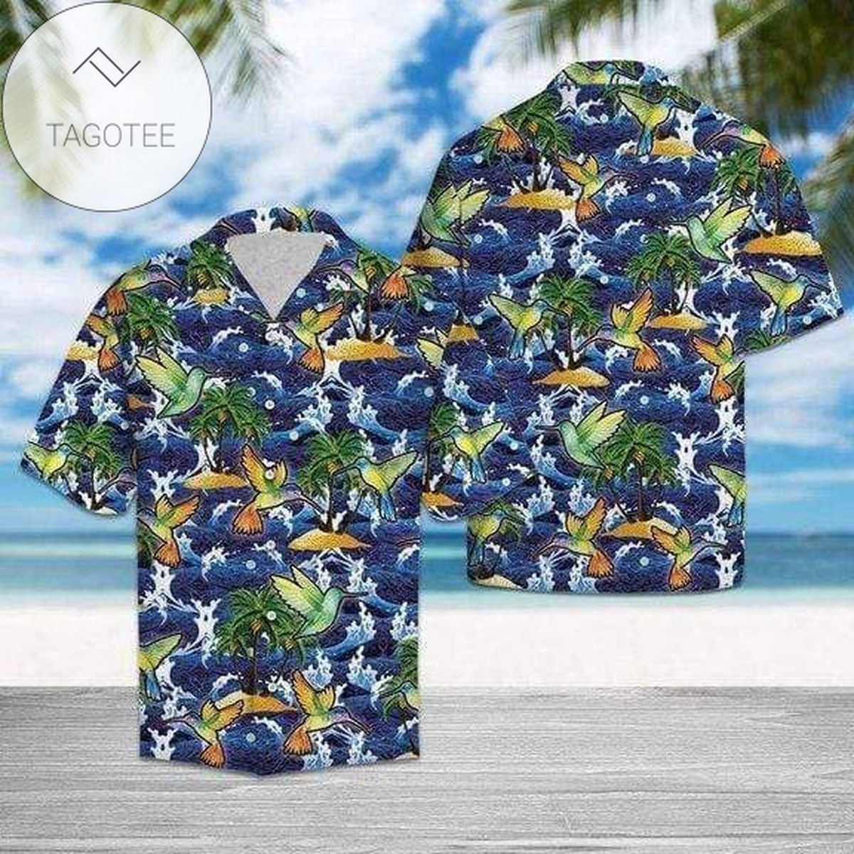 Check Out This Awesome Panda Tropical Summer Hawaiian Aloha Shirts H