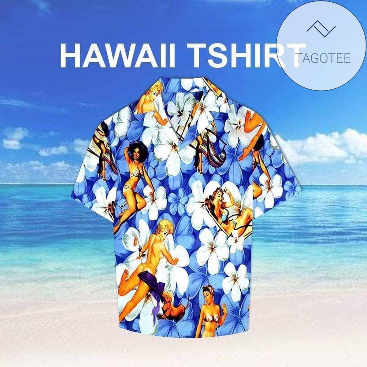 Check Out This Awesome Sexy Girls Retro And Beer Pineapple Tropical Hawaiian Aloha Shirts