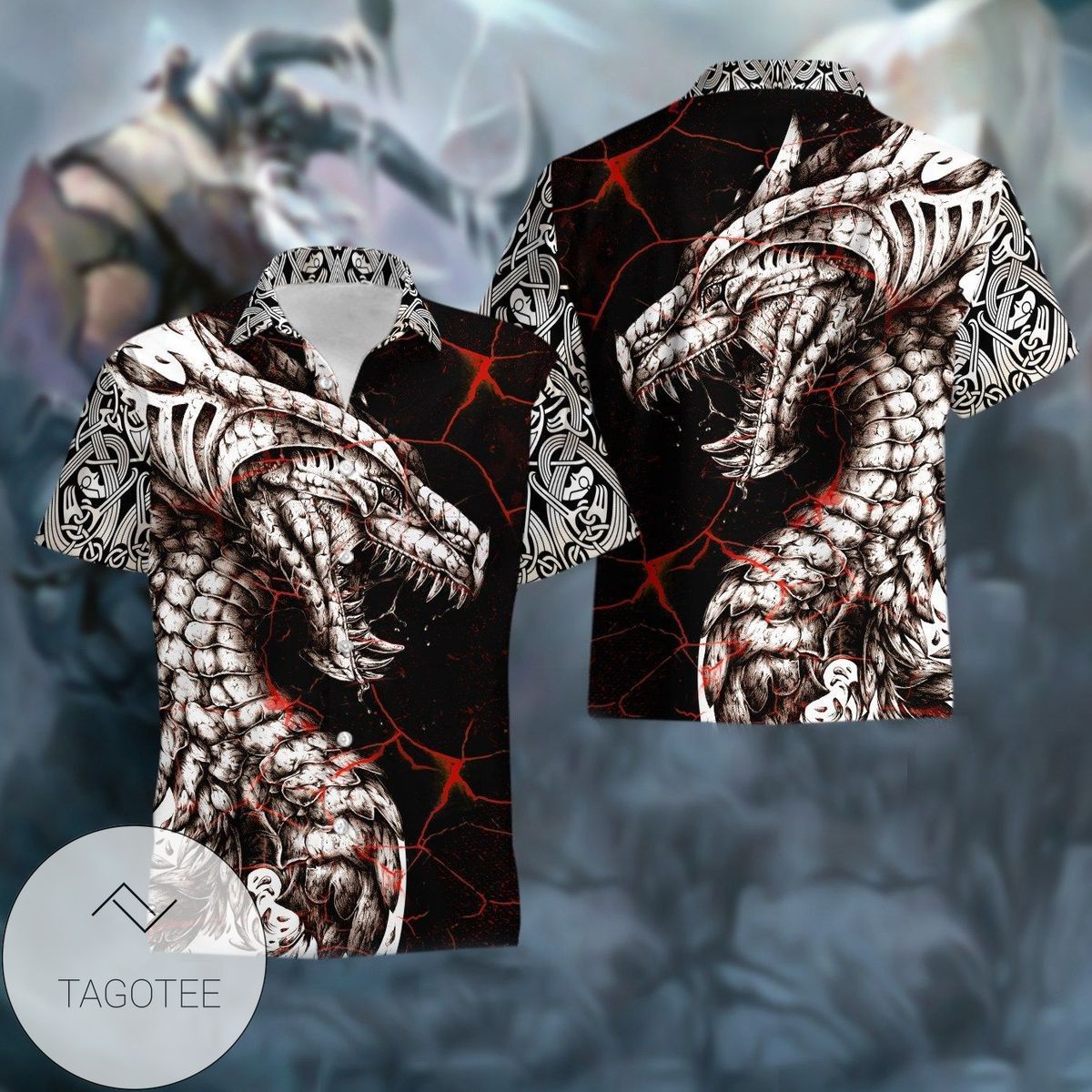 Check Out This Awesome Viking Odin Medieval Hawaiian Shirt