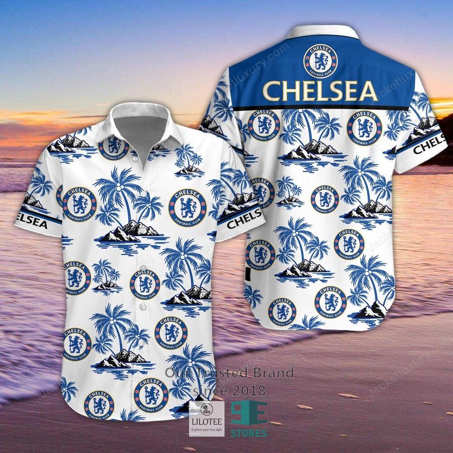 Chelsea F.C. Hawaiian Shirt, Short