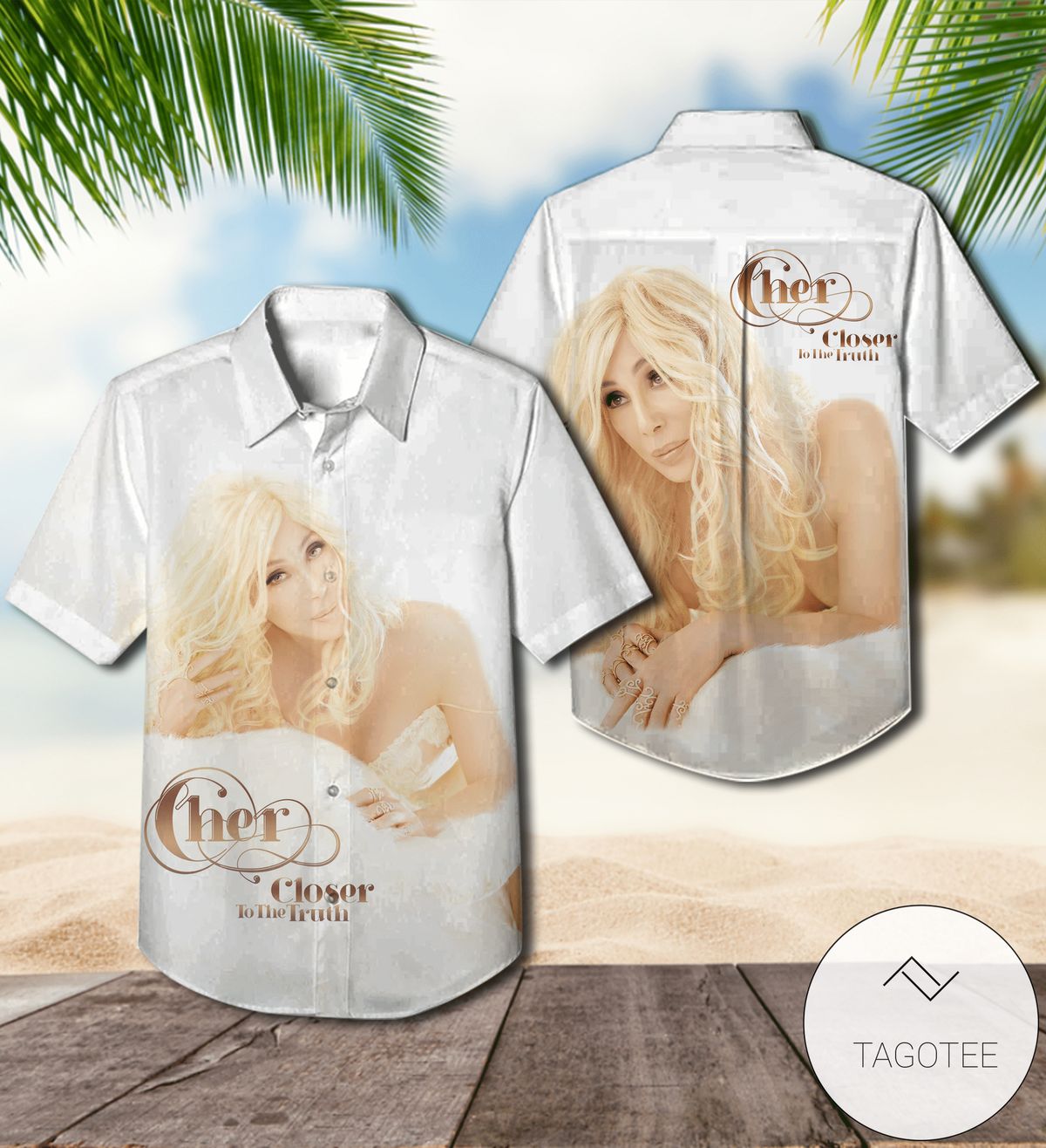 Cher Dancing Queen Album Cover Hawaiian Shirt