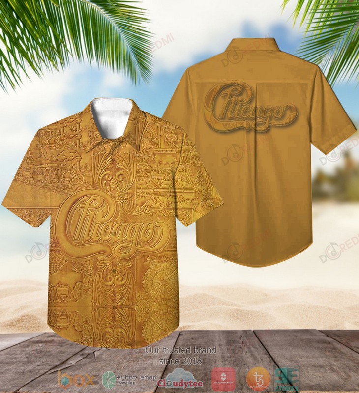 Chicago band The Chicago Transit Authority Short Sleeve Hawaiian Shirt