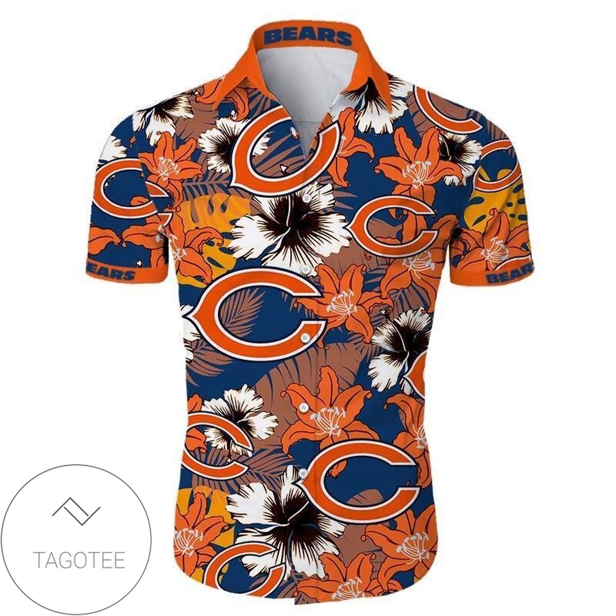 Chicago Bears Nfl Tommy Bahama Hawaiian Shirt