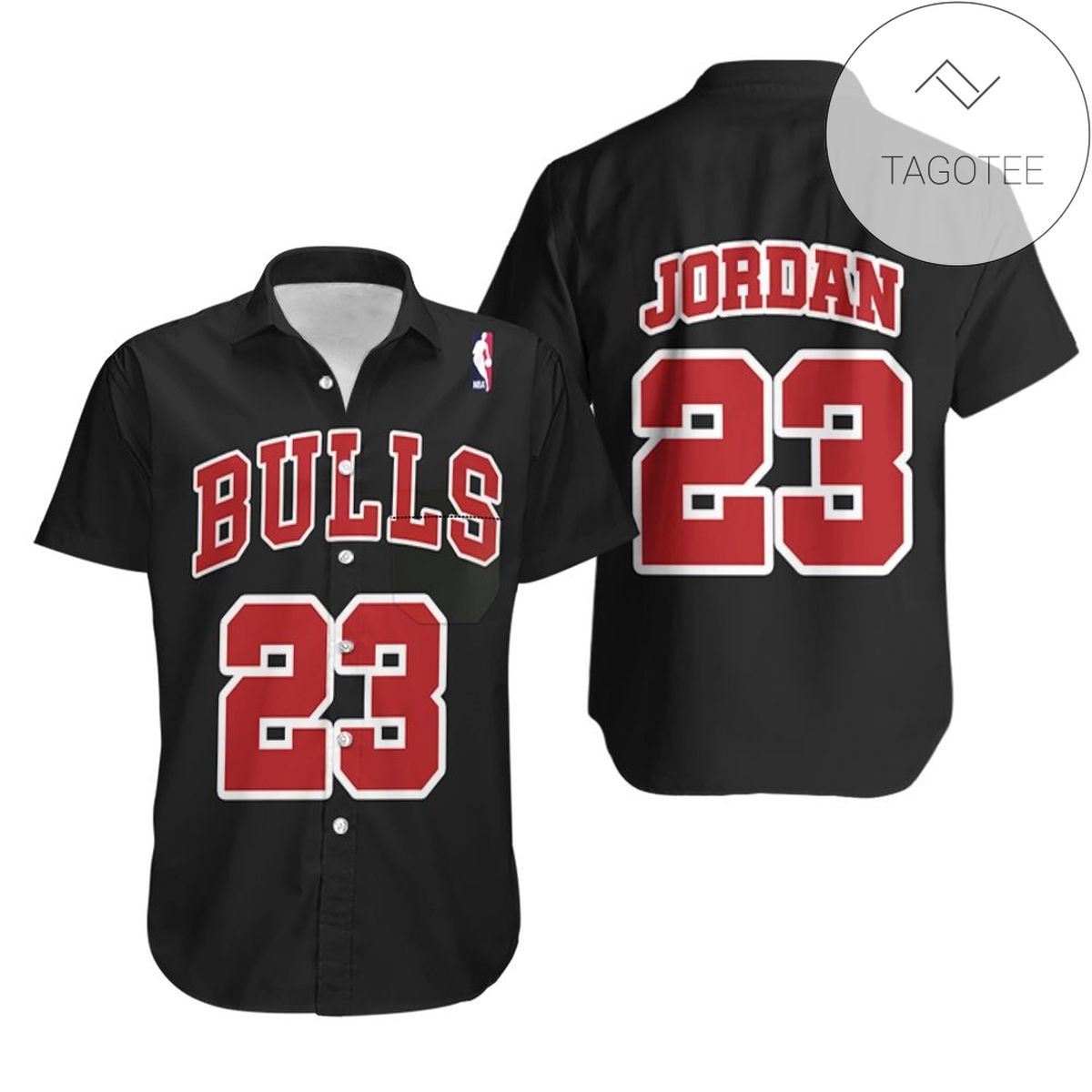 Chicago Bulls Michael Jordan #23 Nba Great Player Throwback Black Jersey Style Gift For Bulls Fans Authentic Hawaiian Shirt 2022