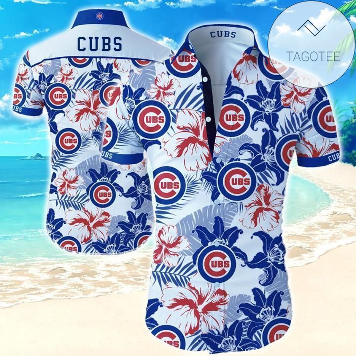 Chicago Cubs Authentic Hawaiian Shirt 2022 V5