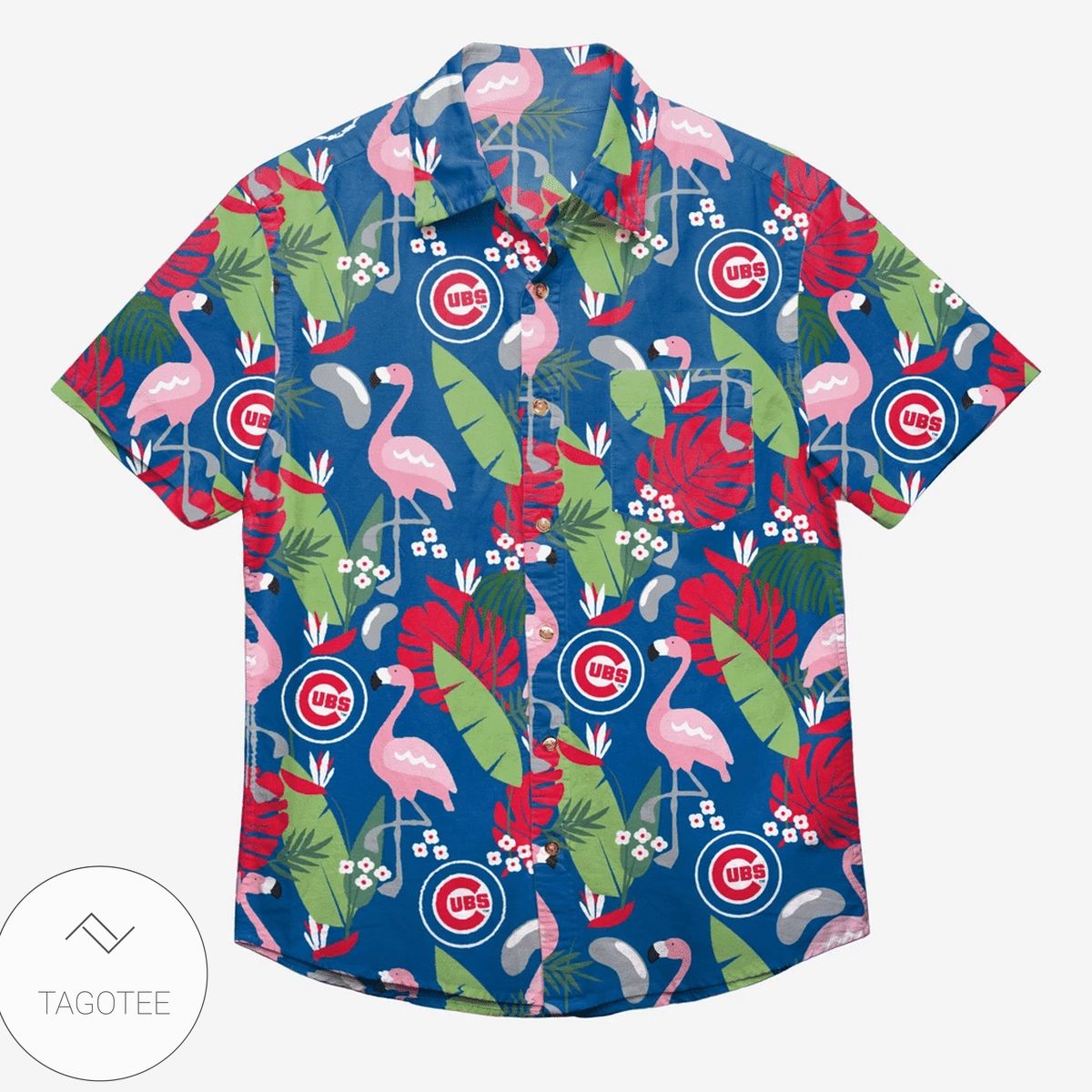 Chicago Cubs Mlb Tropical Hawaiian Shirt