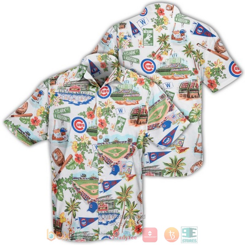 Chicago Fire Department CFD Illinois Christopher Wheatley Fireboat Hawaiian Shirt