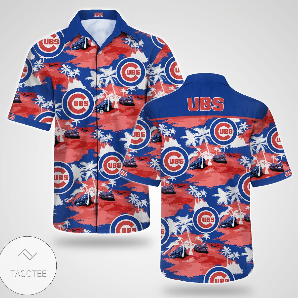 Chicago Cubs Vintage Mlb Hawaiian Shirt