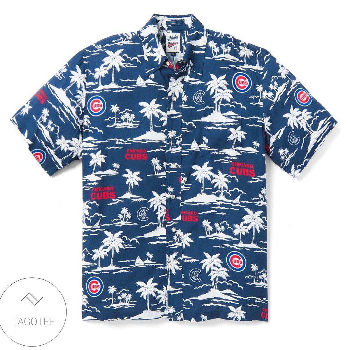 Chicago Cubs Tommy Bahama Hawaiian Shirt